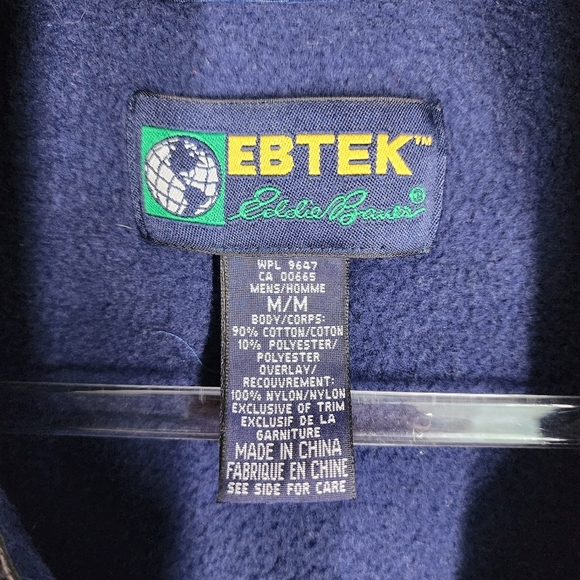 EDDIE BAUER EBTEK QUARTER ZIP JACKET - Picture 9 of 9